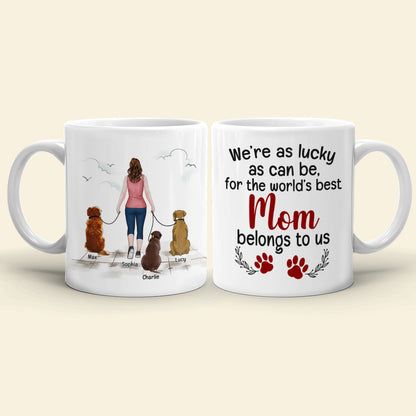 I'm As Lucky As Can Be, Personalized Mug, Gift For Mother's Day