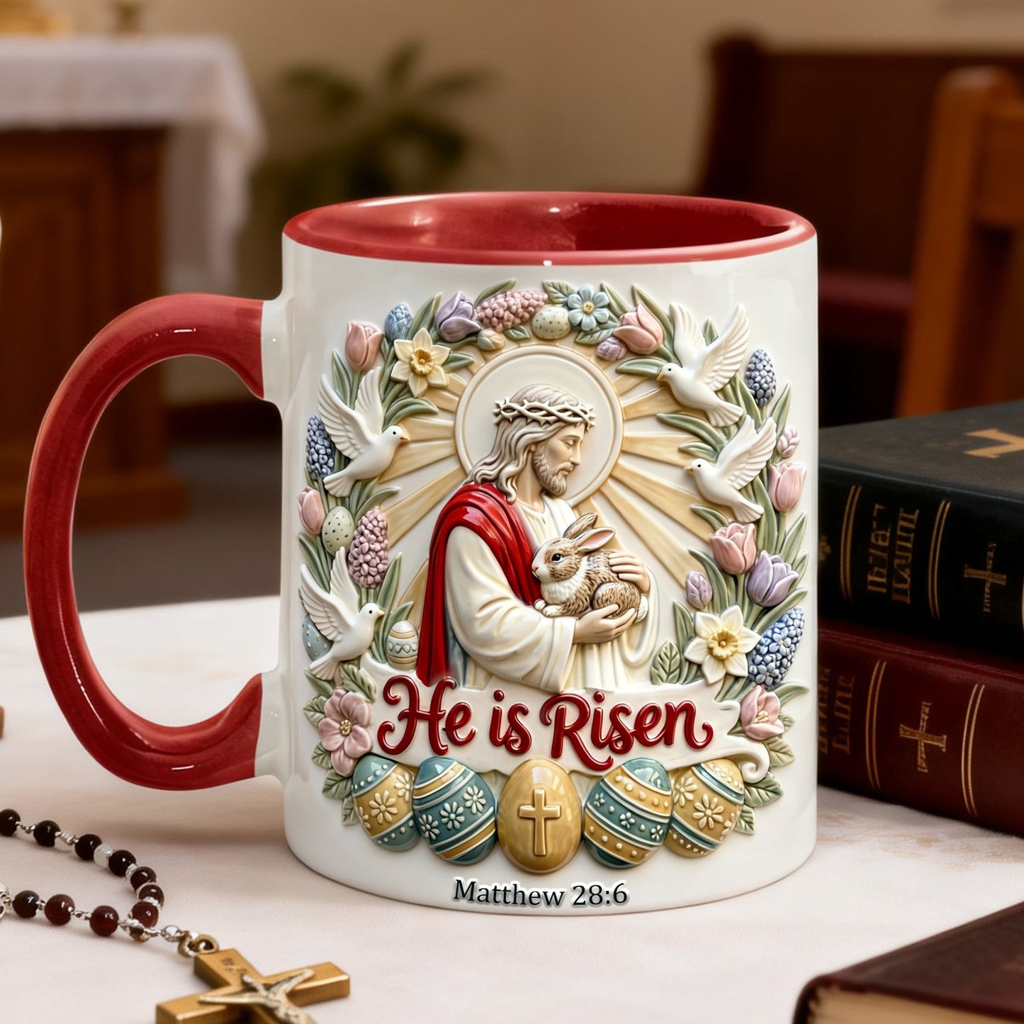 Christian Easter Scripture Coffee Mug - Gift For Christian 01PALU090126