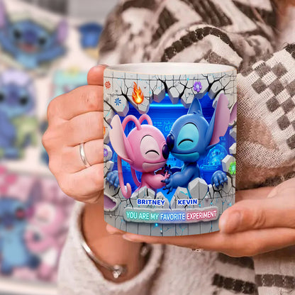 Cartoon Couple Coffee Mug - Personalized Gifts For Couple 04ohdt050625