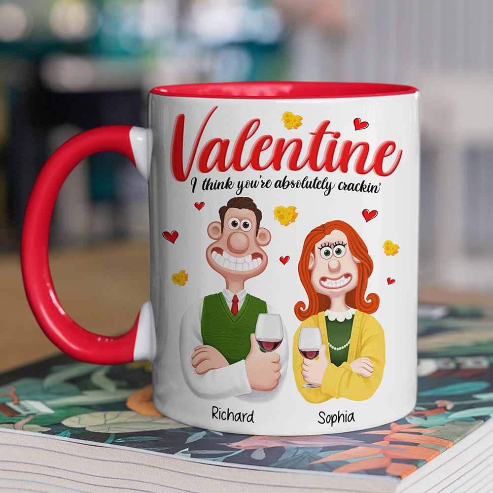 Personalized Gifts For Couple Love Cartoon Accent Mug Valentine 03XQQN091224PA