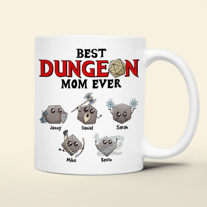 Personalized Gifts For Mom Coffee Mug Best Dragon Mom Ever 04KAHN130324