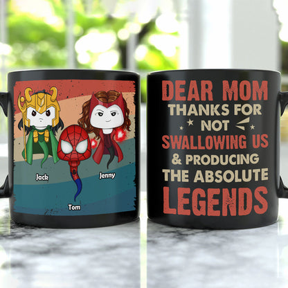 Personalized Gifts For Mom Coffee Mug Thanks For Producing The Absolute Legends 01natn290224ha Funny Mother's Gifts