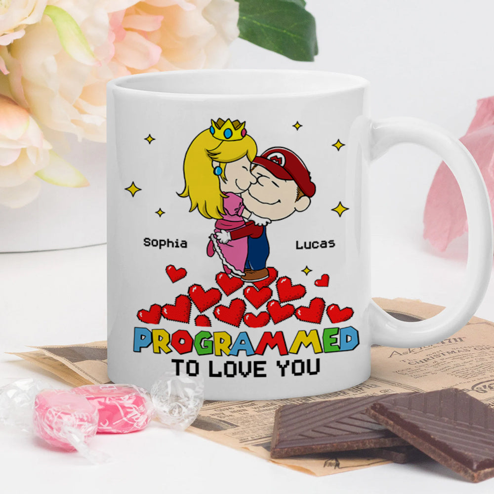 Personalized Gifts For Couple Coffee Mug 02totn201224hg Programmed To Love You