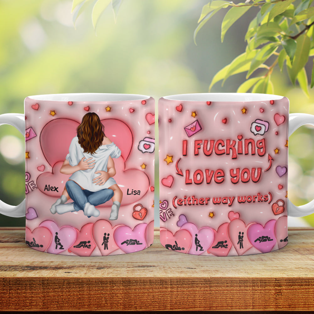 Personalized Gifts For Couple Coffee Mug Naughty Couple 03TOMH041224HH