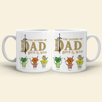 Legend Of Dad 07NAQN310523 Personalized Family Gaming Mug