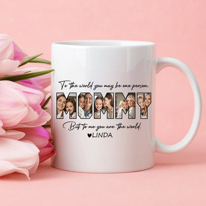 Customized Mother's Day Photo Mug Personalized Ceramic Cup