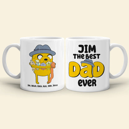 The Best Dad Ever 04DNHN280423 Gift For Father's Day White Mug