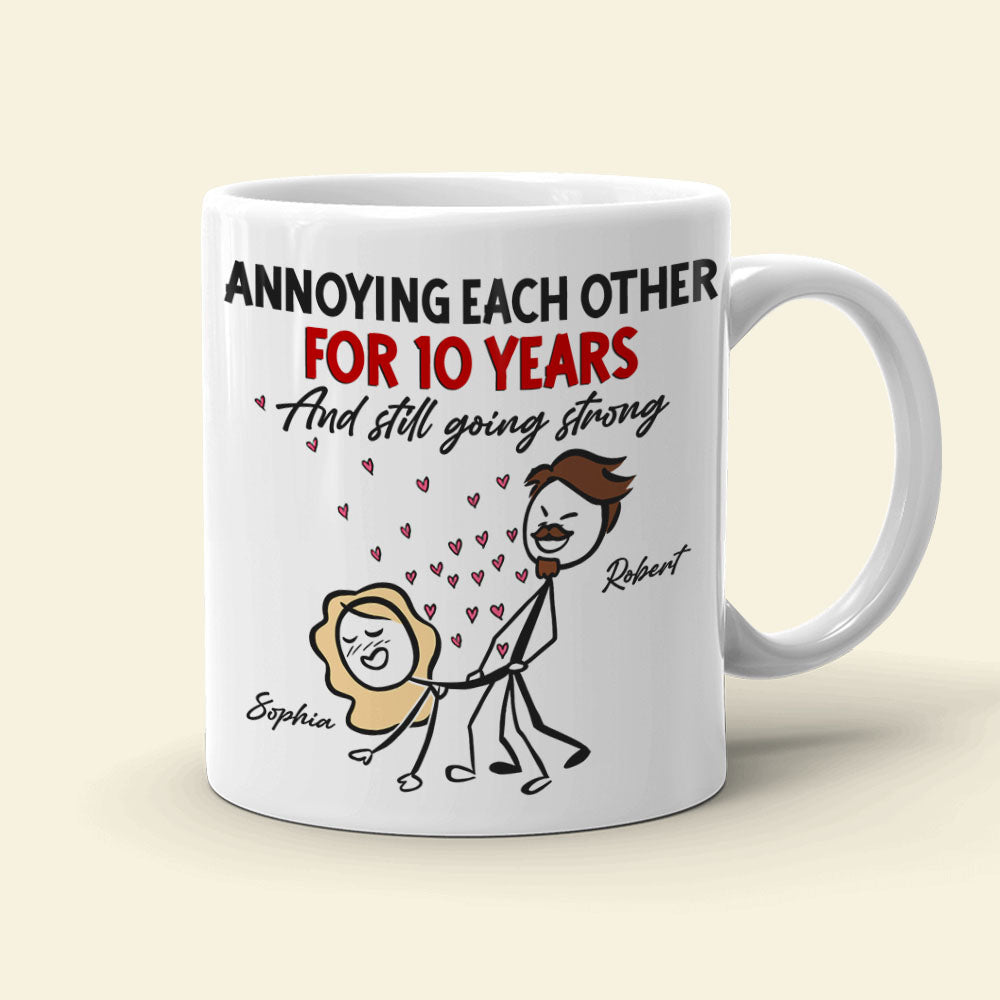 Romantic Couple, Forever In Love, Personalized Coffee Mug, A Timeless Gift For Couples,