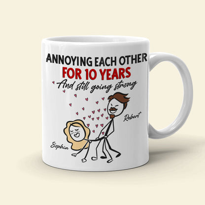 Romantic Couple, Forever In Love, Personalized Coffee Mug, A Timeless Gift For Couples,