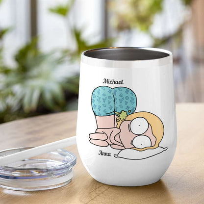 I Love You More Than I Hate Your Farts Personalize Couple White Mug, Accent, Wine Tumbler