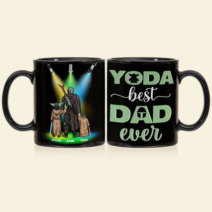 Best Dad Ever Personalized Coffee Mug 02OHPO250423HH