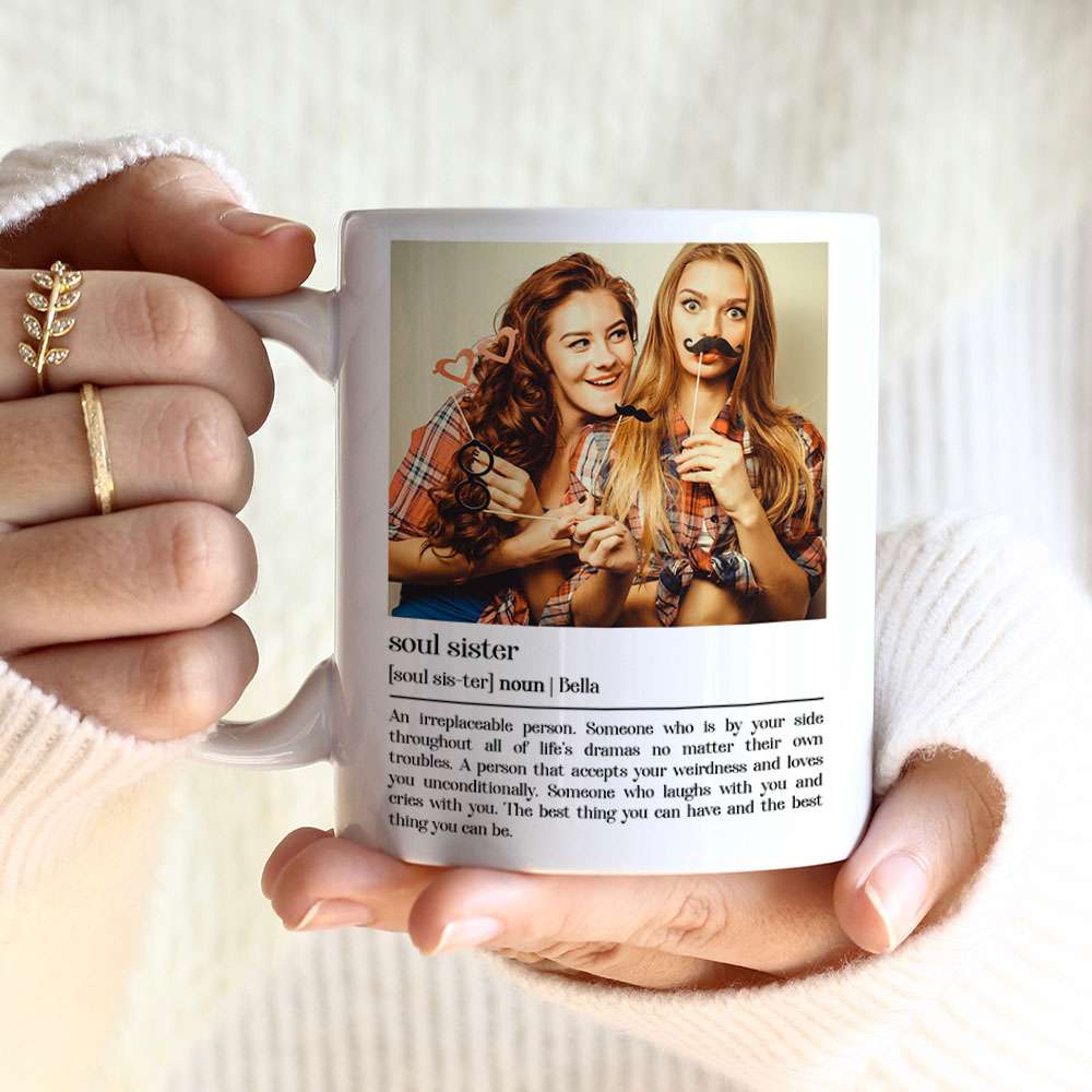 Soul Sister The Best Thing You Can Be Personalized Mug, Couple Gift