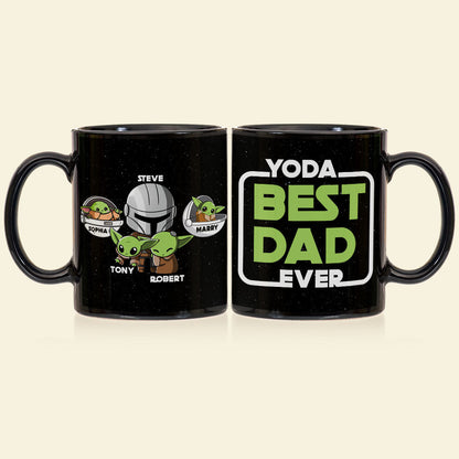 Best Family Dad Gift 06OHPO180423 Personalized Black Mug