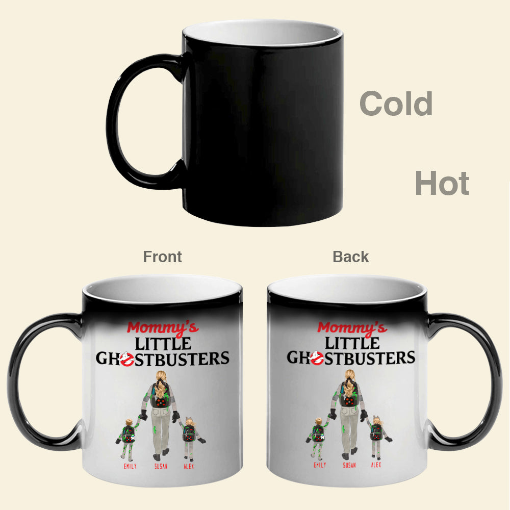 Personalized Gifts For Mom Magic Mug Mom And Kids Ghost Hunting Squad 04QHHN280324