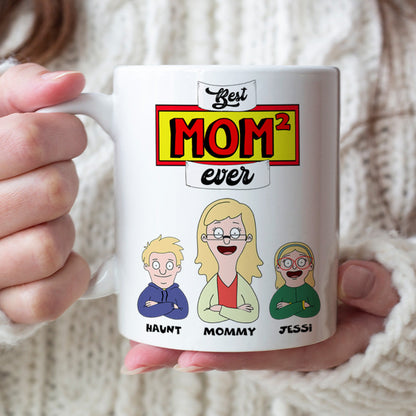 Personalized Gifts For Mom Coffee Mug Best Mom Ever 04TOLU250225HG