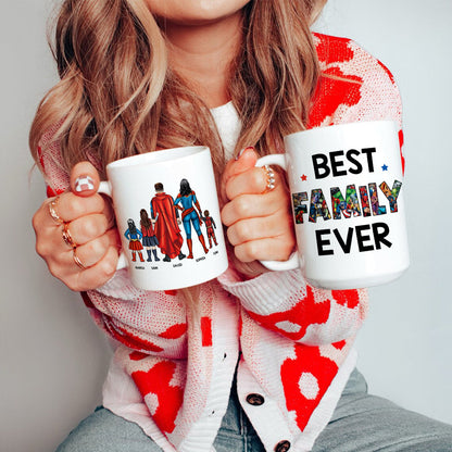 Best Family Ever 05QHLH170323TM White Mug