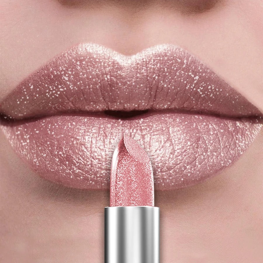 Kafurux Lipstick - Metallic Finish Long-Lasting Lip Color