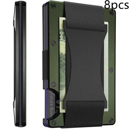 Carbon Fiber Wallet - Rfid Blocking Metal Card Holder