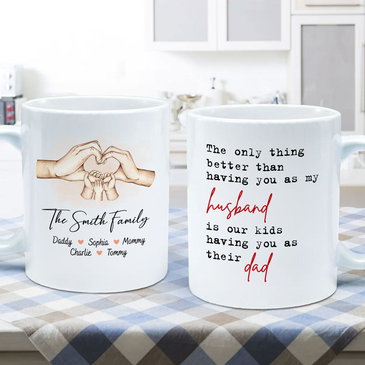 The Only Thing Better Than Having You As My Husband, Father's Day Gift For Him, Personalized Mug