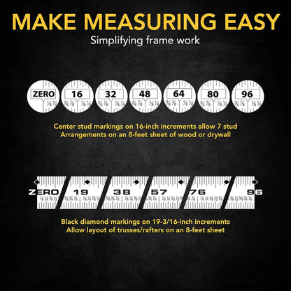 3-In-1 Digital Laser Measuring Tape
