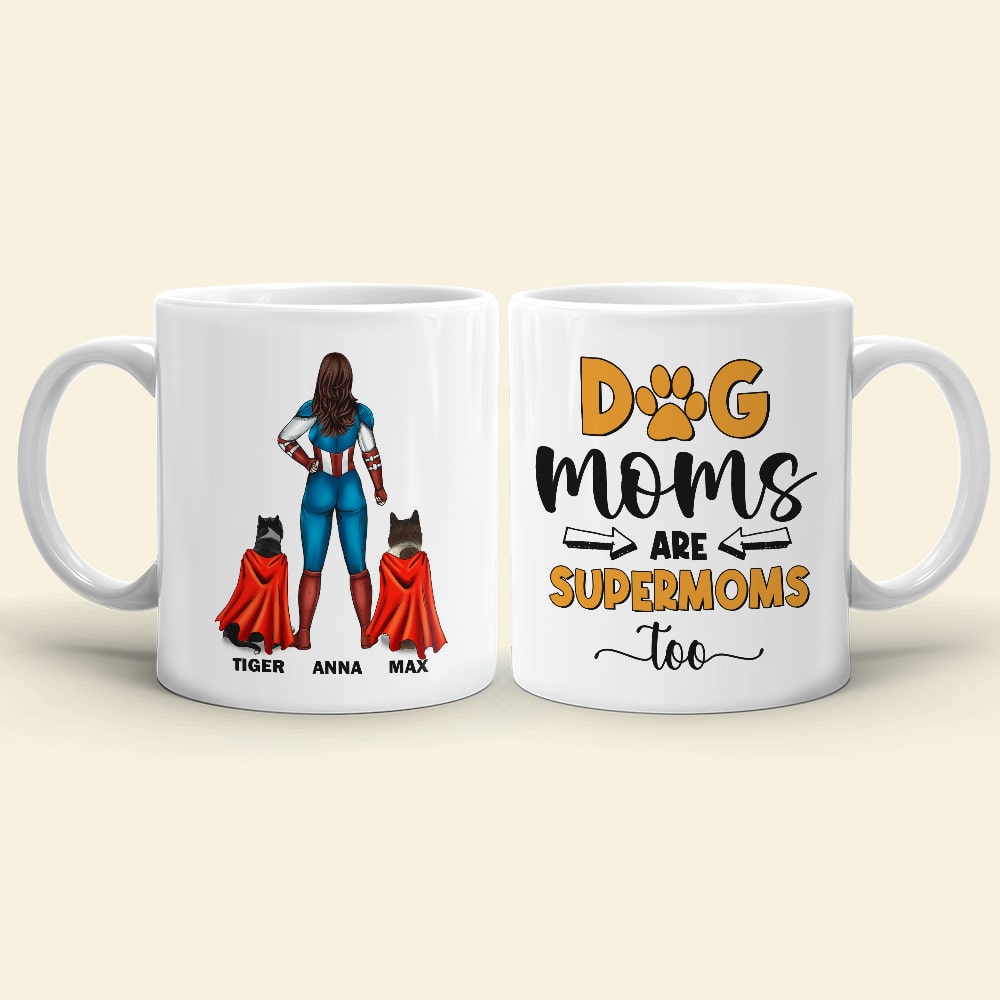 Dog, Best Dog Mom, Personalized Shirt, Gift For Dog Lovers, 01DNTN210423TM