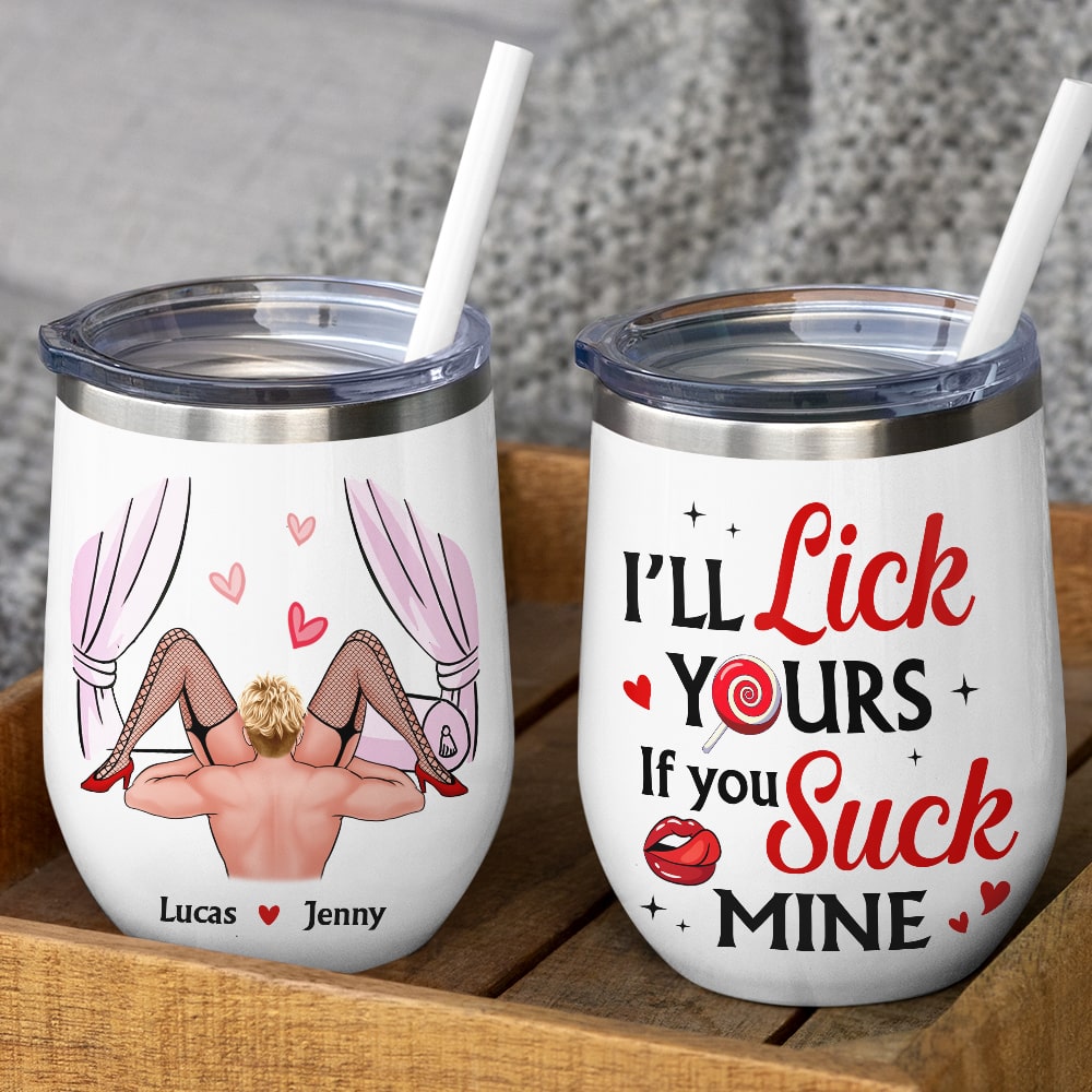 I'll Lick Yours If You Suck Mine- Personalized Coffee Mug- Gift For Him/ Gift For Her- Funny Couple Coffee Mug