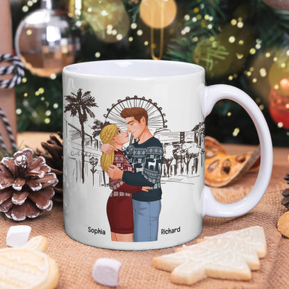Thank You For Tolerating My Behavior-Personalized Coffee Mug- Couple Gift- Couple Coffee Mug