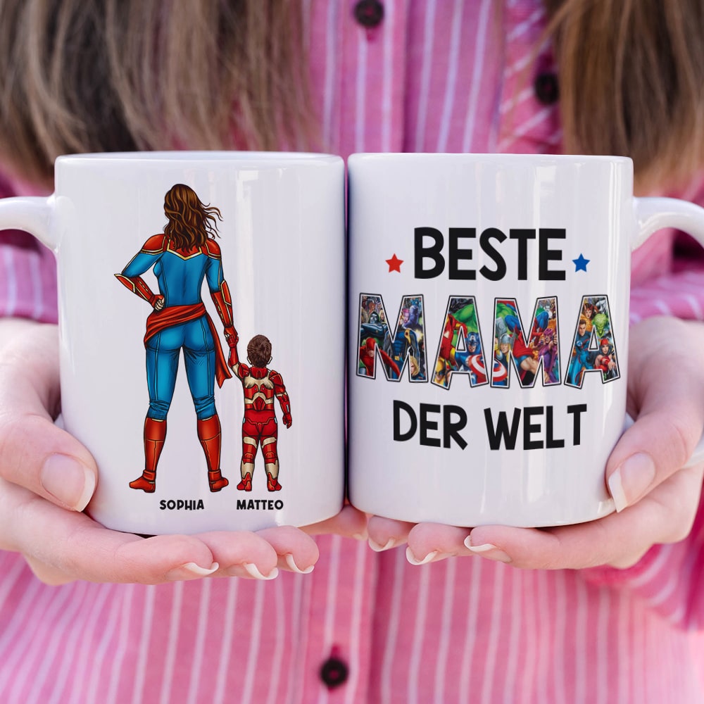Personalisierte Tasse Bester Papa Der Welt Vatertagsgeschenke-011qhqn041223tm-tasse2