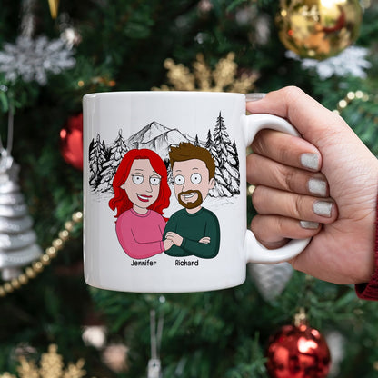 Merry Christmas I love You- Personalized Coffee Mug- Christmas Gift For Couple-Couple Coffee Mug-06naqn221123hh