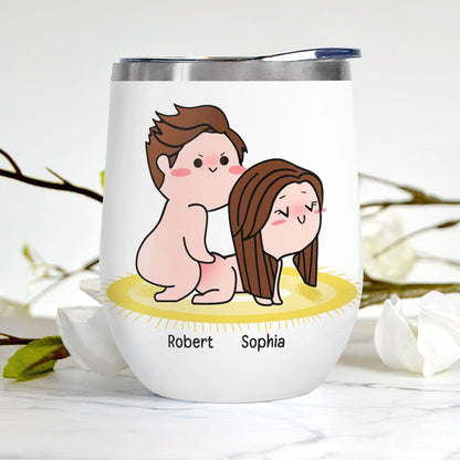 I'm Behind You 100%-Gift For Couple-Personalized Coffee Mug-Funny Couple
