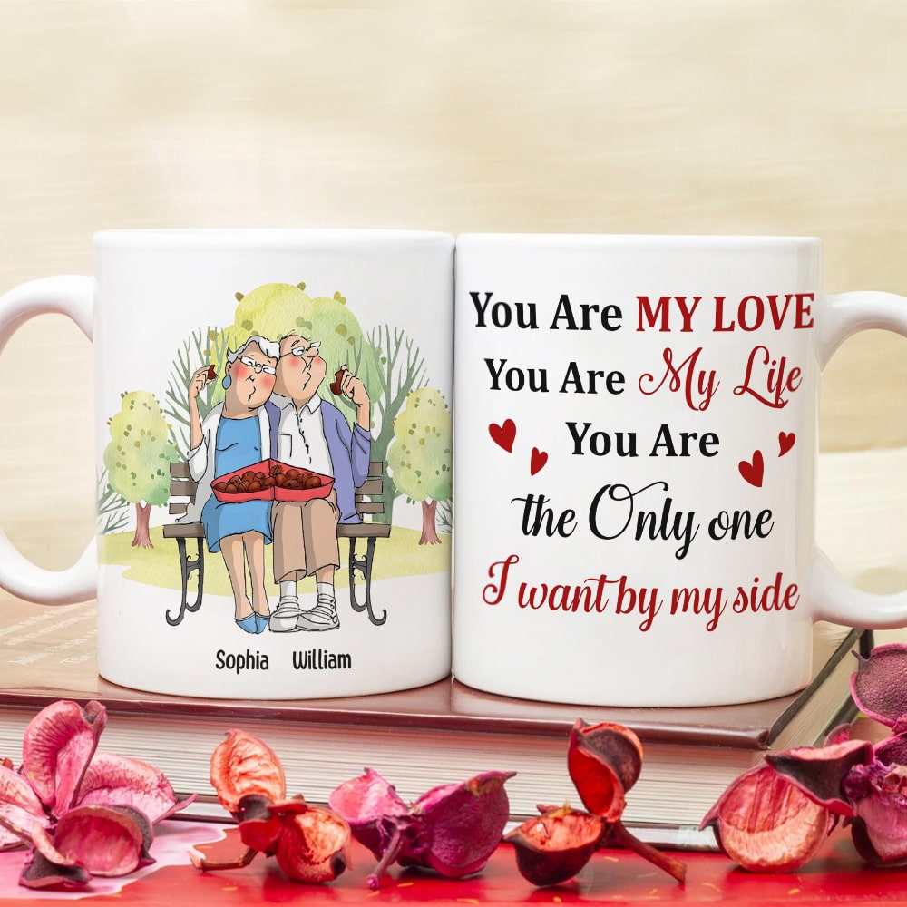 Old Couple DR-WHM-02DNTN090123 Personalized Mug