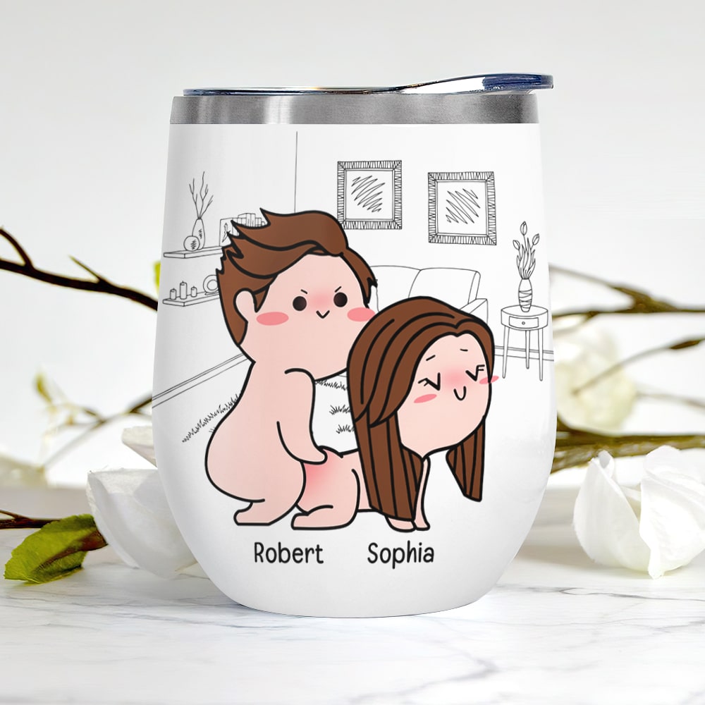 Put This Mug Down And Take Me In Doggy-Gift For Couple-Personalized Coffee Mug-Funny Couple