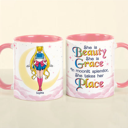 Personalized Gifts For Cartoon Lovers Coffee Mug She Takes Her Place 02toqn020324hh