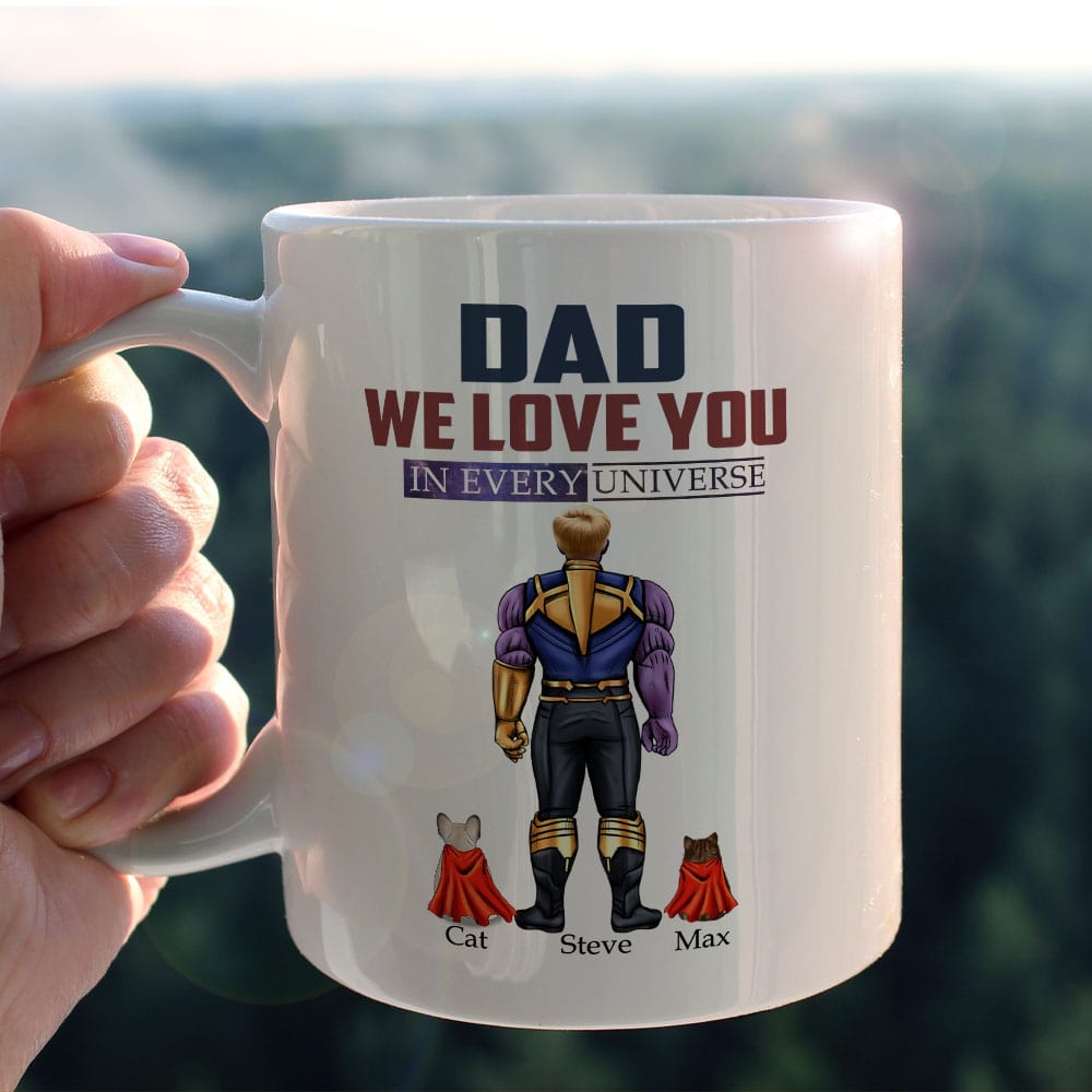 Father, Dad I Love You, Personalized Mug, Gifts For Dad, 03DNPO060523TM