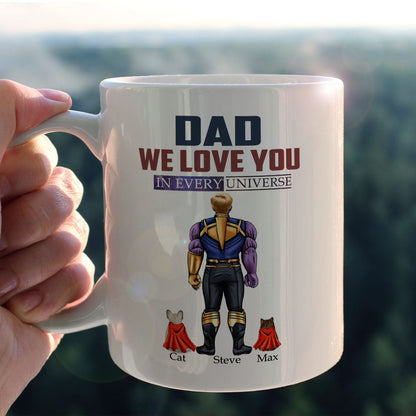 Father, Dad I Love You, Personalized Mug, Gifts For Dad, 03DNPO060523TM