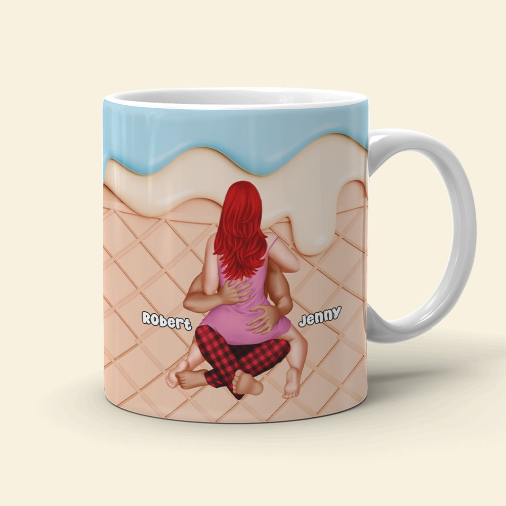 The Couple, I'll Stop the World and Melt with You, Personalized Mug, Christmas Gifts For Couple