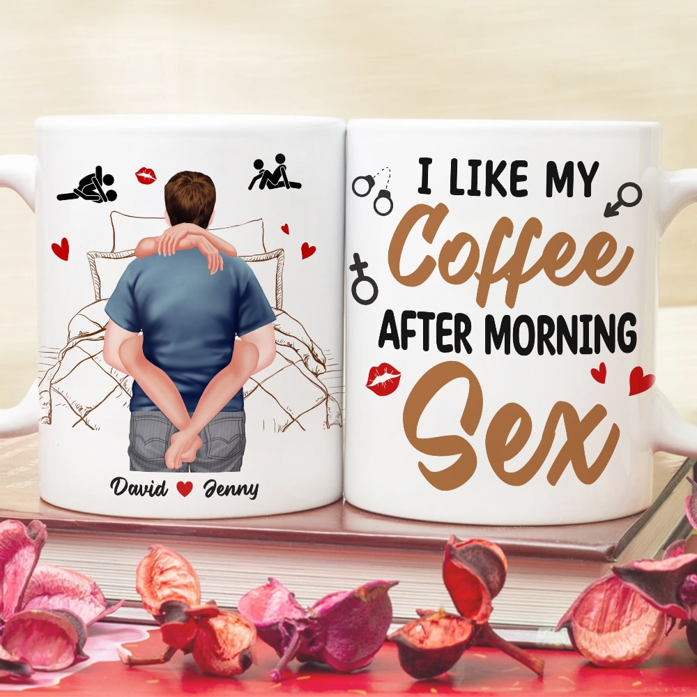 Personalized Gifts For Couple Coffee Mug I Like My Coffee Valentine's Gifts