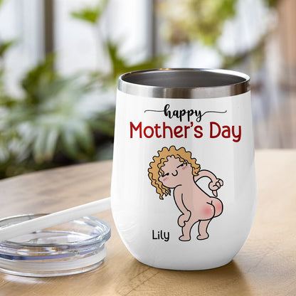 Thanks For Wiping My Bum When I Was Younger - Personalized Mother's Day Mug - Gift For Mom