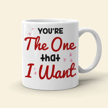 You're The One That I Want, Personalized Tumbler, Gifts For Couple