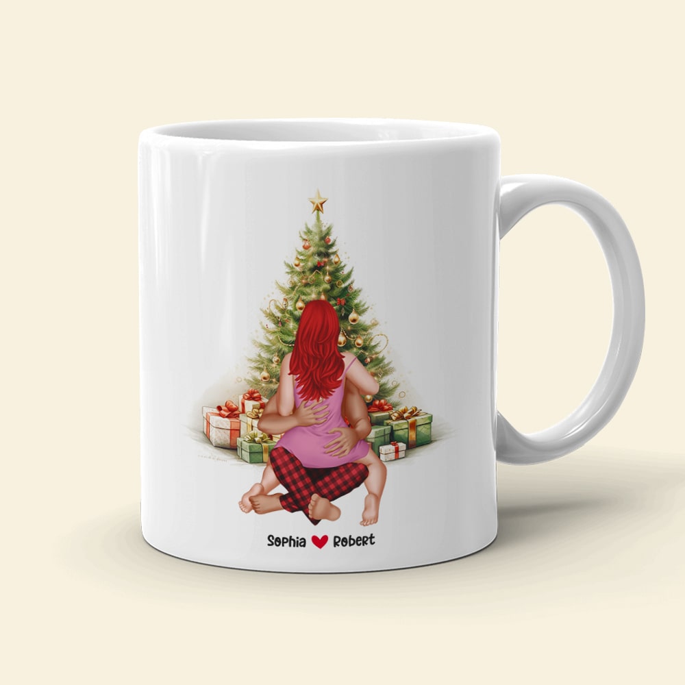 Couple, Roses Are Red Here, Personalized Coffee Mug, Christmas Gifts For Couple