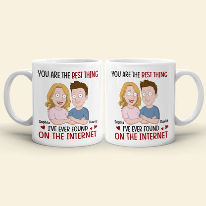 Couple, You Are The Best Thing, Personalized Mug, Gift For Couple, 04NATN130723HH