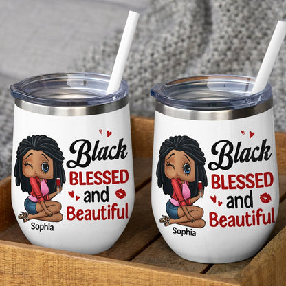 Can't Knock A Black Woman Off Personalized Coffee Mug 03HTTN270723HH-01