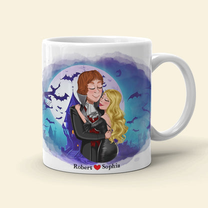 Couple, When We're Together Every Night, Personalized Coffee Mug, Halloween Gifts For Couple