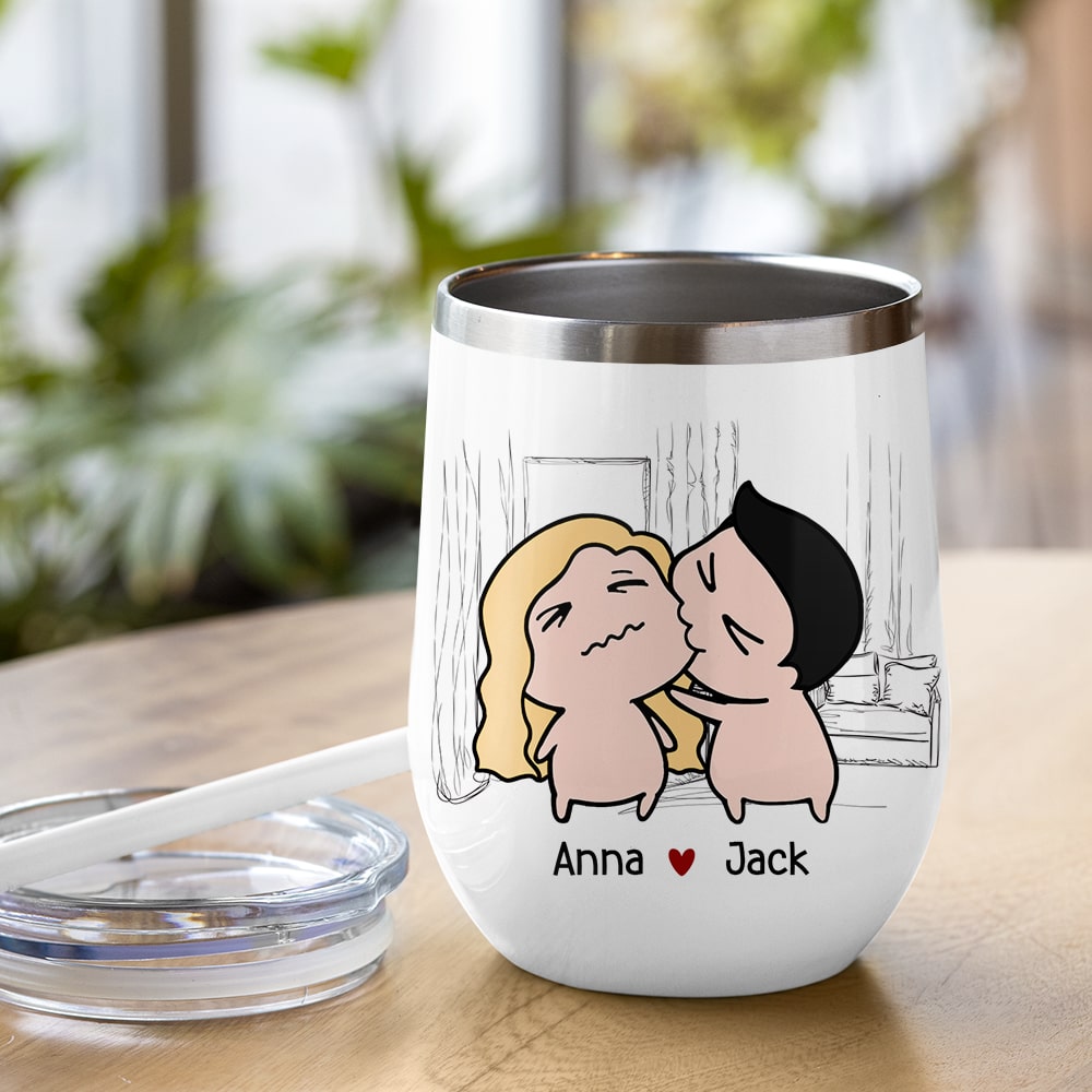 I Love You-Gift For Couple-Personalized Coffee Mug- Funny Couple