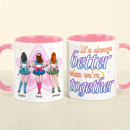 Personalized Gifts For Friends Coffee Mug When We're Together 05kaqn160224hh