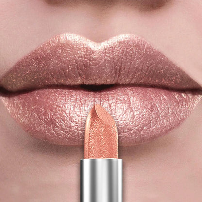 Kafurux Lipstick - Metallic Finish Long-Lasting Lip Color