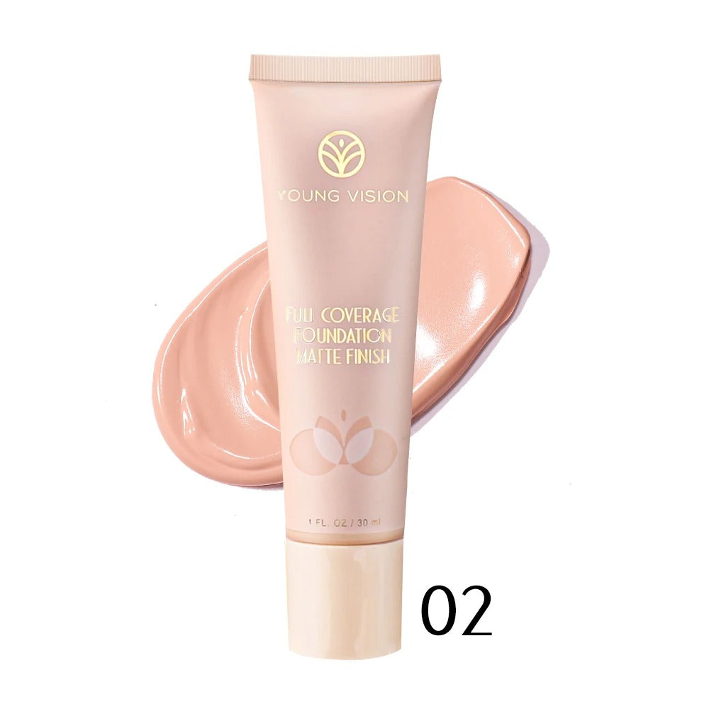 Young Vision Liquid Luminous Foundation | Full Coverage & Matte Finish