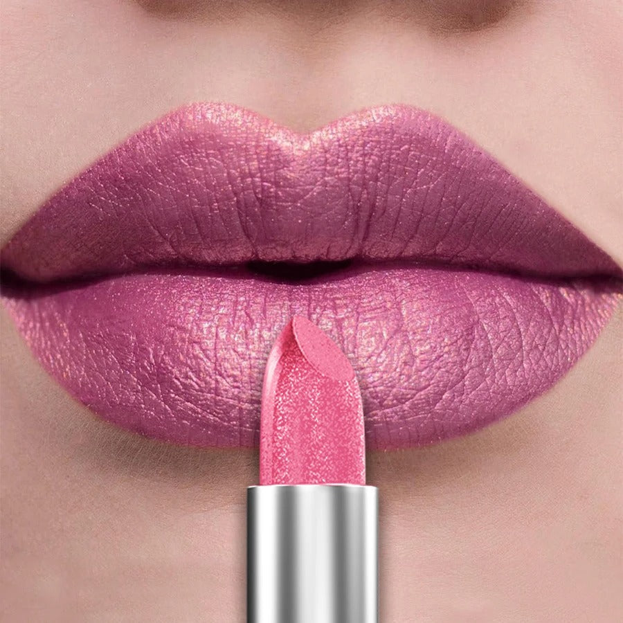 Kafurux Lipstick - Metallic Finish Long-Lasting Lip Color