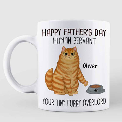 Sassy Cats Happy Father's Day Personlized Mug