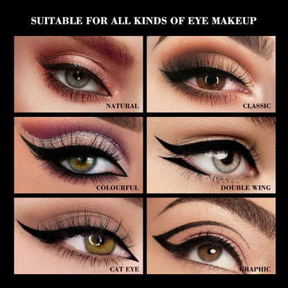 Eyeliner Stamp Black Waterproof Liquid Eyeliner Pen